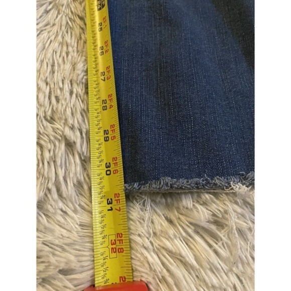 Lane Bryant Jeans Womens 28 PLUS Blue Flare Bell Bottom Button Fly Denim - Picture 13 of 13